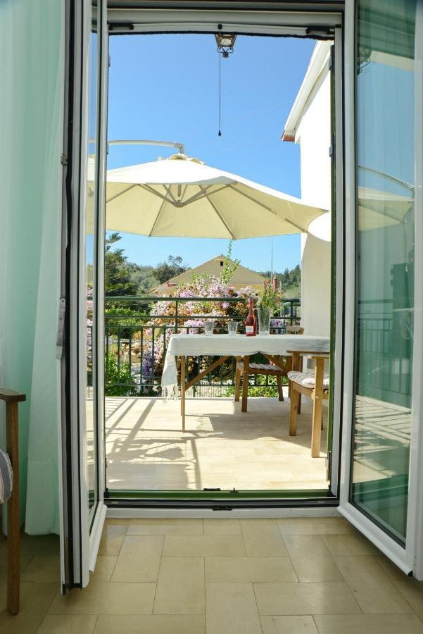 Penelope - Loggos Apartments Longos  Bagian luar foto